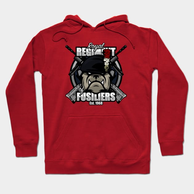 Royal Regiment of Fusiliers Hoodie by TCP